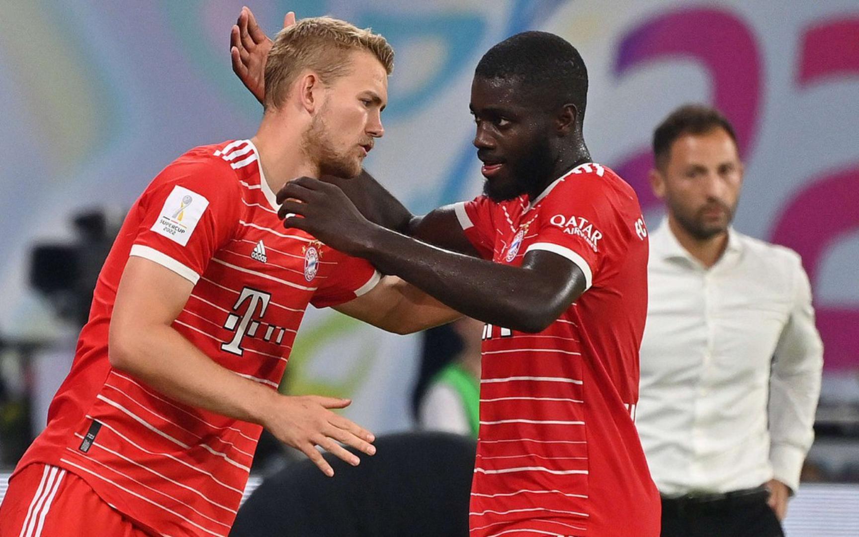 英格兰完胜拜仁，德利赫特制霸全场的简单介绍