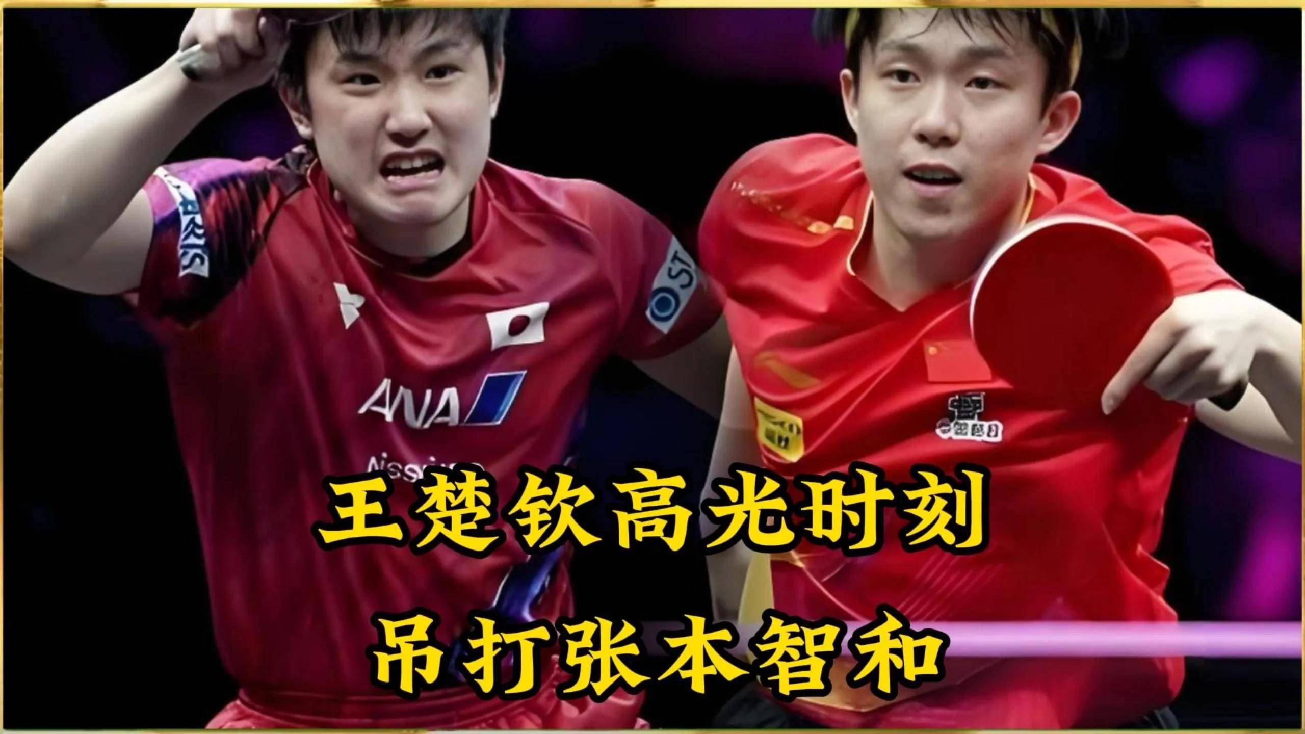 包含法国乒乓球队险胜德国乒乓球队，张本智和爆发神勇的词条